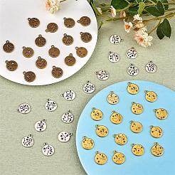 84 Pieces Zodiac Sign Charm Pendants 12 Constellation Charm Pendant Alloy Charm for Jewelry Necklace Earring Making Crafts&nbsp;JX557C
