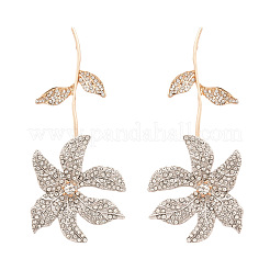 Alloy Rhinestone Stud Earrings for Women&nbsp;FS-WG7EB11-01