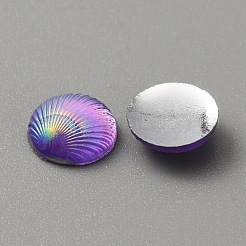 Opaque Resin Cabochons&nbsp;LS-CRES-WH0010-044B