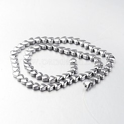 Electroplate Non-magnetic Synthetic Hematite Bead Strands&nbsp;G-F300-22A-01