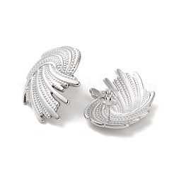 Non-Tarnish Wing 304 Stainless Steel Stud Earrings for Women&nbsp;EJEW-L272-002P