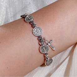 Alloy Charm Bracelets&nbsp;JD5667