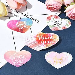 Coated Paper Thank You Greeting Card&nbsp;DIY-FS0007-76D