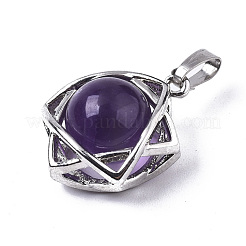 Natural & Synthetic Assorted Gemstone Pendants&nbsp;G-N0326-025