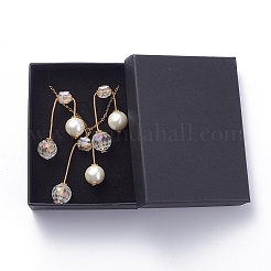 Pendant Necklaces and Ear Studs Jewelry Sets&nbsp;SJEW-JS01064