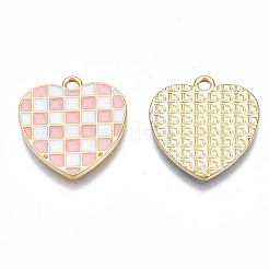 Alloy Enamel Pendants&nbsp;PALLOY-N170-020C-NR