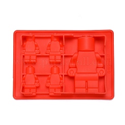 Toy Robot Food Grade Silicone Molds&nbsp;DIY-WH0013-18