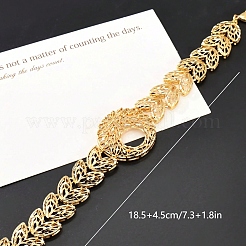 Elegant Vintage Style Brass Link Bracelets for Women&nbsp;TD0107-2