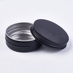 Round Aluminium Tin Cans&nbsp;CON-WH0025-01B-60ml