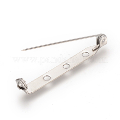 Non-Tarnish 304 Stainless Steel Pin Brooch Back Bar Findings&nbsp;STAS-Q184-04D
