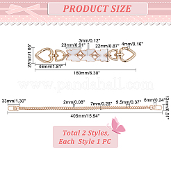 1Pc Curb Chain Bag Handle&nbsp;FIND-PH0009-36B