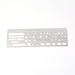 304 Stainless Steel Painting Stencils&nbsp;DIY-WH0246-21