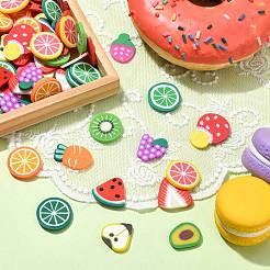 200Pcs Handmade Polymer Clay Beads&nbsp;CLAY-CJ0001-87