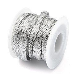 Tarnish Resistant 304 Stainless Steel Herringbone Chains&nbsp;CHS-E030-02P