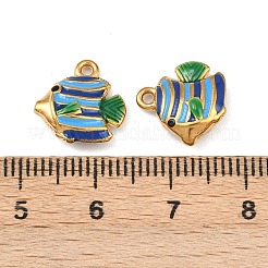 304 Stainless Steel Enamel Pendants&nbsp;STAS-C150-01H