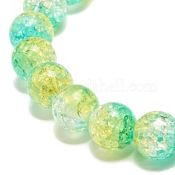 10MM Candy Color Acrylic Round Beaded Stretch Bracelet for Women&nbsp;BJEW-JB07585