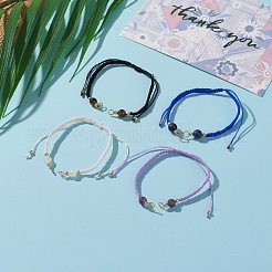 Adjustable Nylon Thread Braided Bead Bracelet Making&nbsp;AJEW-JB00893