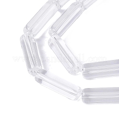 Transparent Glass Beads Strands&nbsp;GLAA-N070-01A-A01