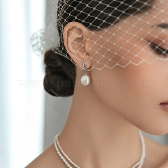 S925 Silver Freshwater Pearl Necklace Elegant Jewelry Set for Formal Occasions&nbsp;EC3448-3