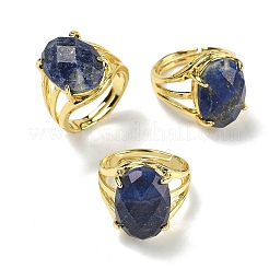 Brass Cuff Open Rings&nbsp;RJEW-D347-03G-18