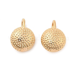 Brass Half Round Cuff Earrings&nbsp;KK-C130-09G