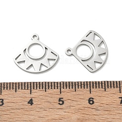 304 Stainless Steel Pendants&nbsp;SA-CBA28C1-02F-P