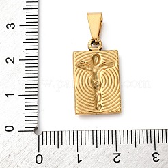 201 Stainless Steel Pendants&nbsp;STAS-C130-09G