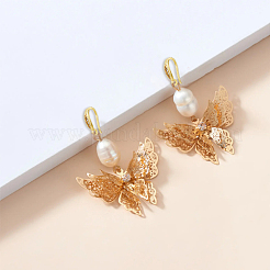20Pcs 2 Colors Brass Micro Pave Clear Cubic Zirconia Earring Hooks&nbsp;KK-HY0002-81