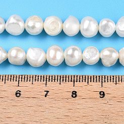 Natural Cultured Freshwater Pearl Beads Strands&nbsp;X-PEAR-N014-06C