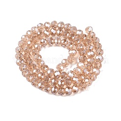 Electroplate Glass Beads Strands&nbsp;EGLA-A044-T6mm-A20