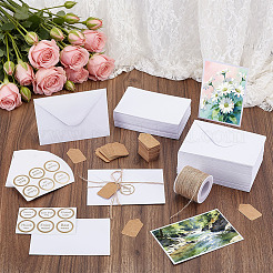 10 Bags Paper Blank Greeting Card&nbsp;AJEW-OC0016-40