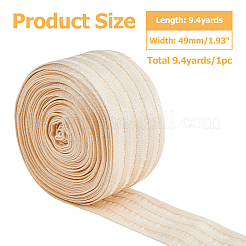 9.4 Yards Flat Polyester Elastic Cord/Band&nbsp;EC-HS0001-01A