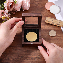 Wooden Badge Packing Magnetic Boxes&nbsp;CON-WH20006-017A