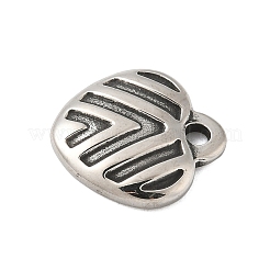 304 Stainless Steel Tibetan Style Pendants&nbsp;STAS-S185-08AS-B