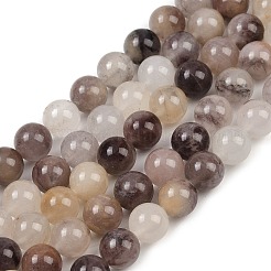 Natural Violet Strawberry Quartz Beads Strands&nbsp;G-P530-B02-04