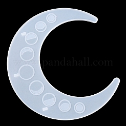 Moon Shape Floating Shelf DIY Silicone Molds Kit&nbsp;DIY-G093-02B