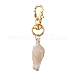 Acrylic Imitation Shell Pendant Decorations&nbsp;HJEW-JM02769