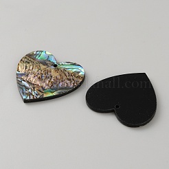Natural Paua Shell/Abalone Shell Pendants&nbsp;SHEL-WH0008-09A