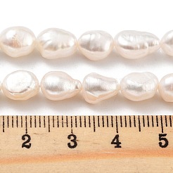 Natural Cultured Freshwater Pearl Beads Strands&nbsp;PEAR-P062-28I