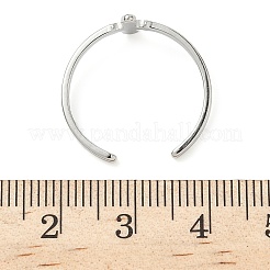 304 Stainless Steel Adjustable Cuff Rings&nbsp;RJEW-Z105-01P-05