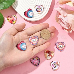 Glass Cabochons&nbsp;GGLA-YWC0001-01A