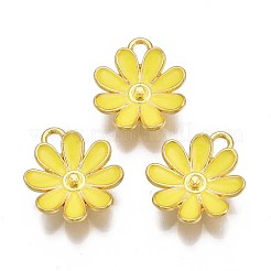 Rack Plating Alloy Enamel Pendants&nbsp;ENAM-S122-65