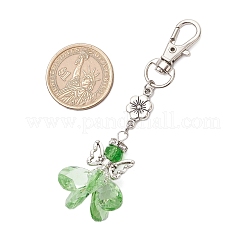 7Pcs Angel Glass Pendant Decorations&nbsp;HJEW-MZ00261