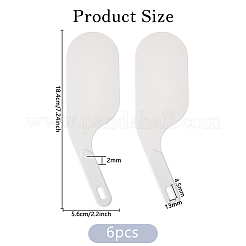 6Pcs PP Plastic Mattress Raiser&nbsp;AJEW-DC0004-34