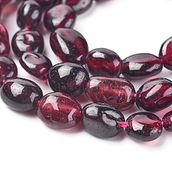 Natural Garnet Beads Strands&nbsp;X-G-L478-52
