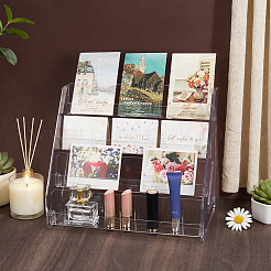 4-Tier Acrylic Display Riser Stands for Cosmetic Jewelry&nbsp;ODIS-UN0001-36A