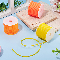 15M 3 Colors Hollow Pipe PVC Tubular Synthetic Rubber Cord&nbsp;RCOR-TA0001-22C