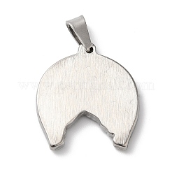 Non-Tarnish 304 Stainless Steel Pendants&nbsp;STAS-D069-05P