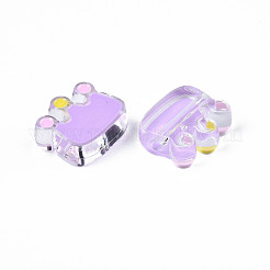 Transparent Acrylic Beads&nbsp;ACRC-S039-08D