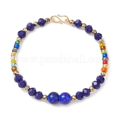 Glass Beaded Bracelets for Women&nbsp;BJEW-JB12137-01